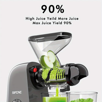 SiFENE Dual-Mouth Cold Press Juicer