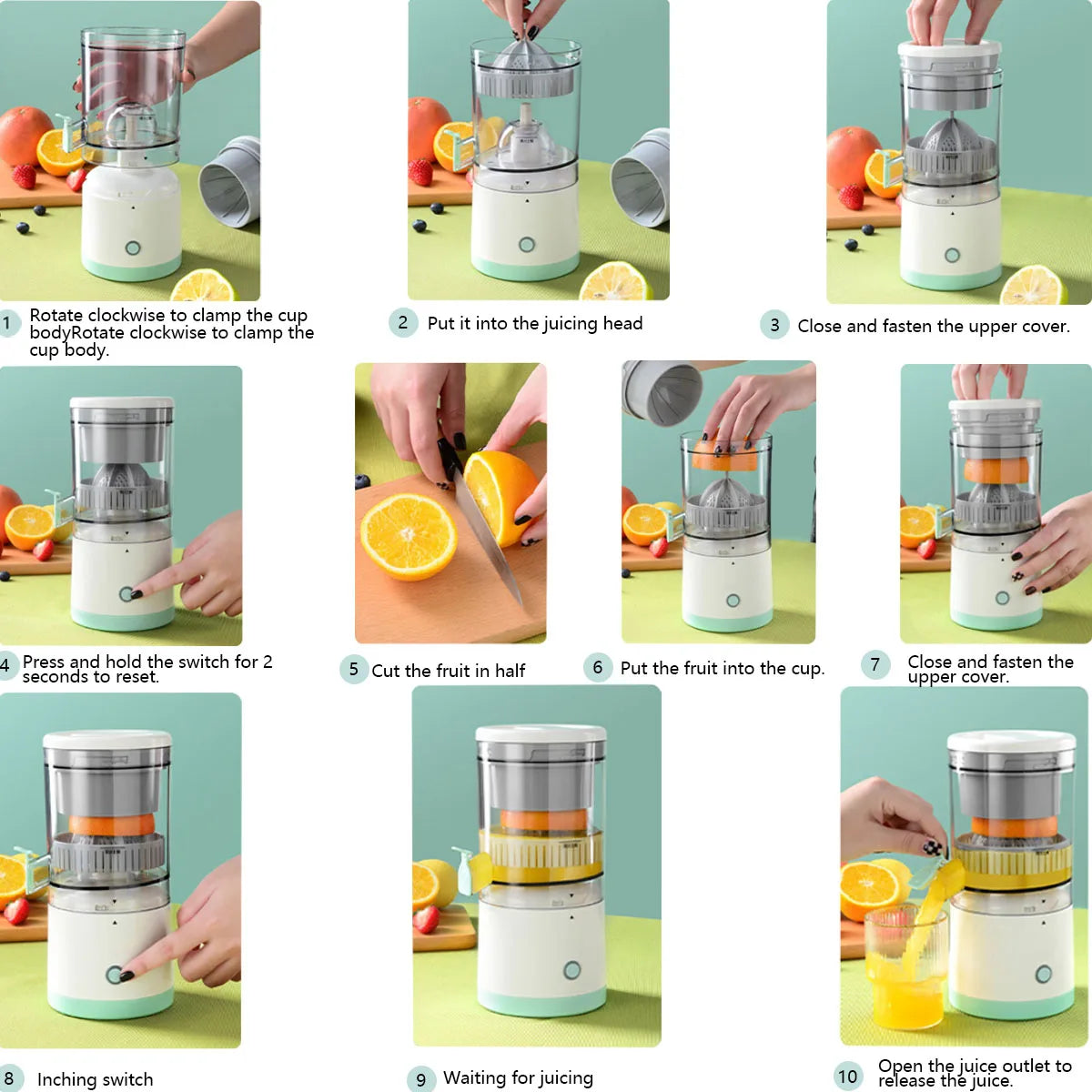 FreshPress USB Citrus Juicer