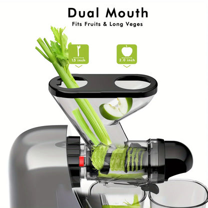 SiFENE Dual-Mouth Cold Press Juicer